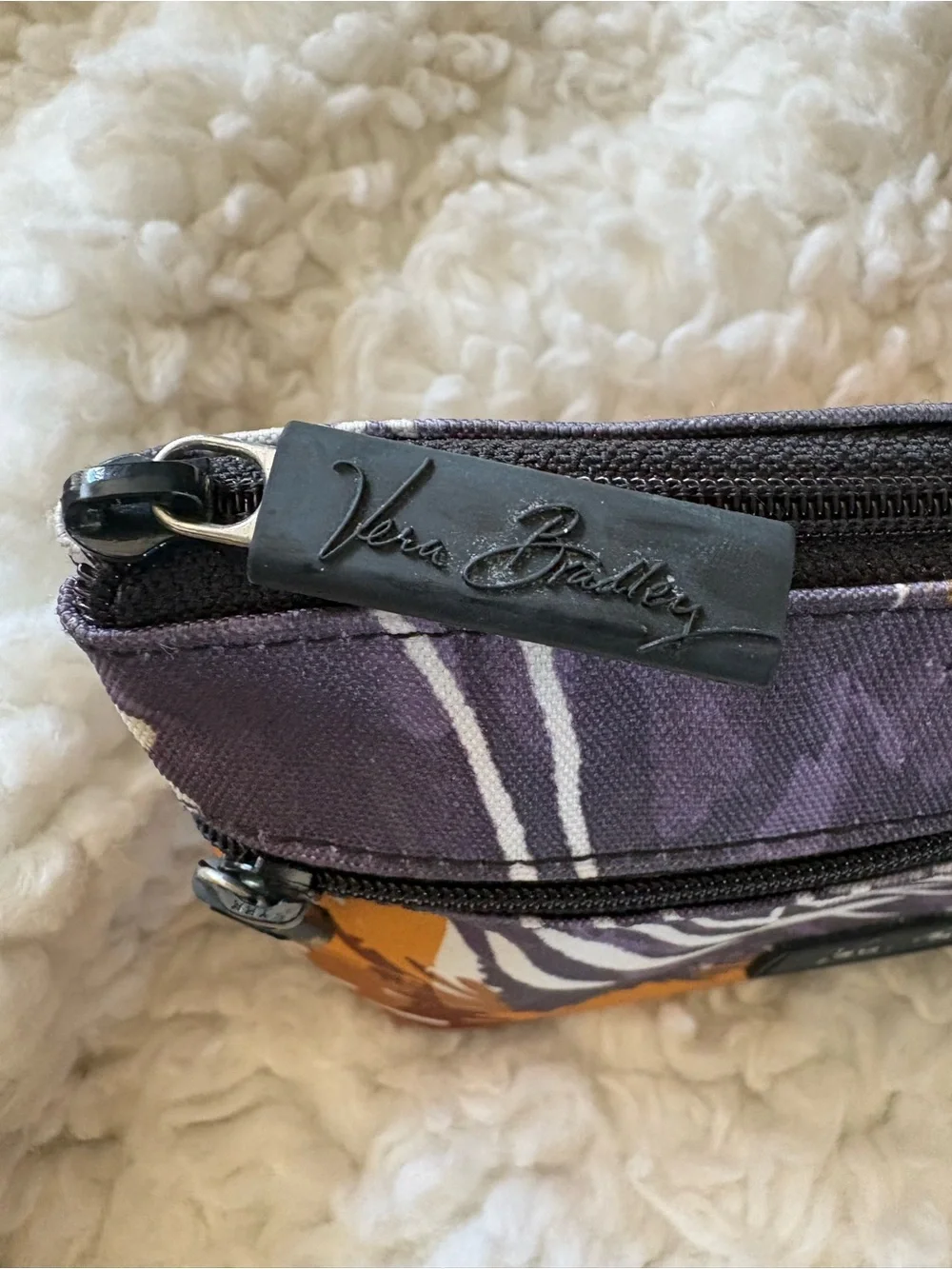 Vera Bradley Painted Feathers Cosmetic Bag